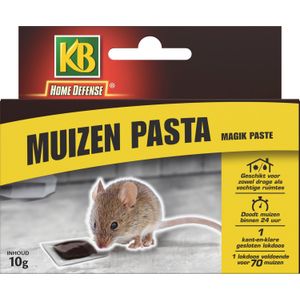 KB Home Defense Muizen Pasta Alfachloralose Lokdoos Magik Paste