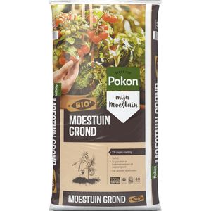 Pokon Bio Moestuingrond - 40l - Potgrond voor Moestuinen - 100 dagen voeding