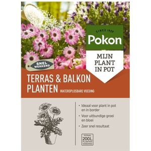 Pokon Terras & Balkon Planten Voeding Wateroplosbare Voeding 500gr