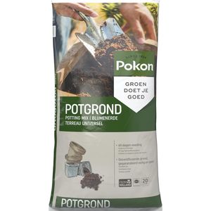 Pokon Universele Potgrond - 20l - Voor binnen en buiten - 60 dagen voeding - Potgrond universeel