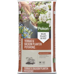 Pokon RHP Terras & Balkon Planten Potgrond 40L