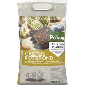 Pokon Cactus Potgrond - 5L - Potgrond voor cactus en vetplanten - 60 dagen voeding