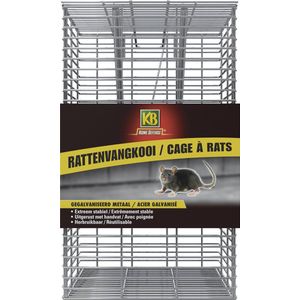 KB Home Defense Rattenvangkooi - Rattenval - Diervriendelijk - Herbruikbaar