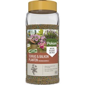 Pokon Terras & Balkon Planten Voedingskorrels 800 gram 180 dagen