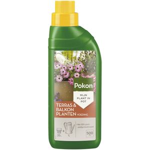 Pokon Terras & Balkonplanten Voeding - 500ml - Plantenvoeding - 20ml per 1L water