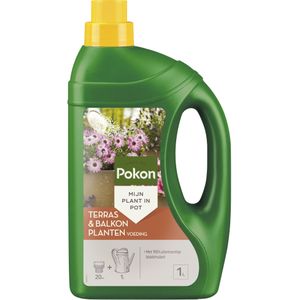 Terras- en balkonplanten voeding | Pokon | 1 liter (Vloeibaar)