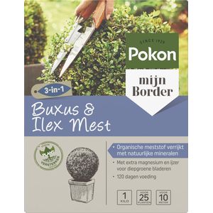 Tuinmest - Organisch - Voor Buxus en Ilex - 120 Dagen Voeding
