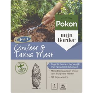 Pokon Conifeer & Taxus Mest 1KG 3in1