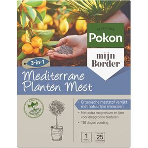 Mediterrane planten mest | Pokon | 1 kg (Voor 25 planten)