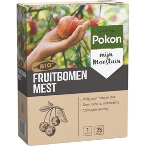 Fruitbomen mest | Pokon | 10 m² (1 kg, Bio-label)