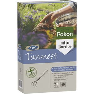 Pokon Tuinmest - 2,5kg - Meststof - 3-in-1 werking