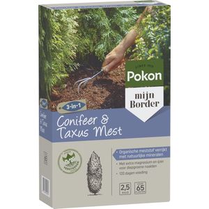 Pokon Conifeer & Taxus Mest 2,5 KG Voordeelpak