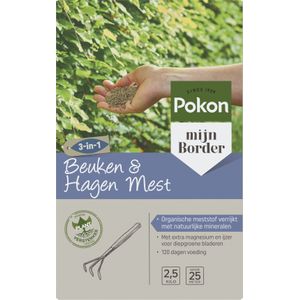 Pokon Beuken & Hagen Mest - 2,5kg - Meststof - 3-in-1 werking