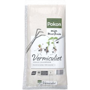 Pokon Bio Vermiculiet - 6l - 100% natuurlijk - Ideale zaaibodem