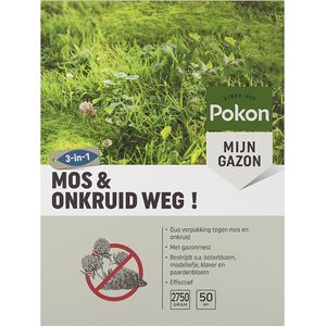 POKON MOS EN ONKRUID WEG! (3-IN-1) 2750 GRAM 50M²