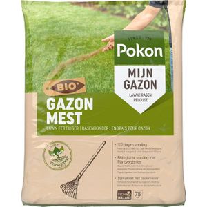 Pokon - Pokon Bio Gazonmest voor 75m2