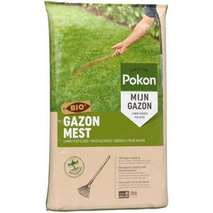 Pokon - Pokon Bio Gazonmest Voor 250m2