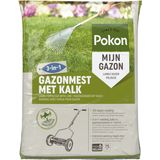 POKON GAZONMEST MET KALK 3-IN-1 75M²