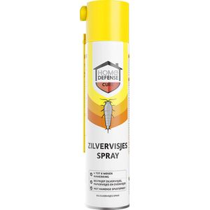 KB Home Defense Zilvervisjes Spray - 400ml - Insecten spray - Zilvervisjes bestrijden