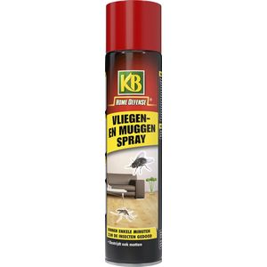 KB Home Defense Vliegen & Muggen Spray - 400ml - Insecten spray