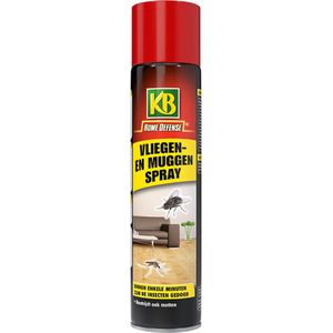 6x KB Home Defense Vliegen- en Muggen Spray 400 ml