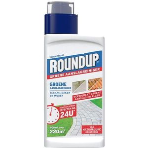 ROUNDUP NATURAL GROENE AANSLAGREINIGER CONCENTRAAT 400 ML