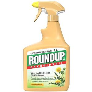 Roundup Onkruidbestrijding Onkruidvrij Van Natuurlijke Oorsprong 1l Spray