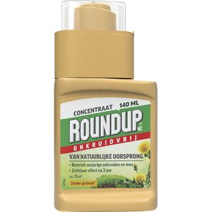 12x Roundup NC Natuurlijk Onkruidvrij Concentraat 140 ml