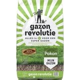 Pokon Gazon Revolutie - 12,5kg - Gazonmest / Graszaad / Bodemverbeteraar - Geschikt voor 250m² - Binnen 15 dagen resultaat