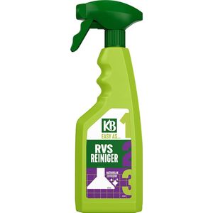 KB RVS Reiniger Spray - 500ml - Roestvrijstaal reiniger - RVS spray - Keukenreiniger