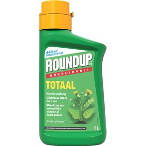 ROUNDUP® Totaal Onkruidvrij Concentraat - 1L - Onkruidverdelger zonder Glyfosaat