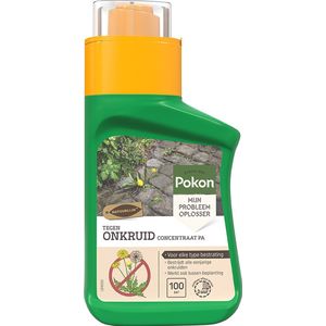 Pokon tegen Onkruid - Concentraat - 225ml - Onkruidbestrijding - 100% natuurlijk - Voldoende voor 100m²