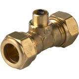 VSH - Knel Messing Knelkoppeling - Ontluchter - 15mm