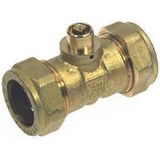 VSH - Knel Messing Knelkoppeling - Ontluchter - 15mm