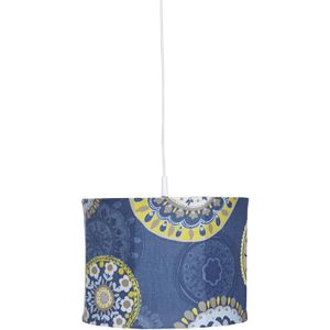 Hanglamp Flower - Jeans - Geschikt voor lamp van max. 25W