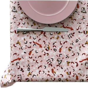 BINK Bedding Tafelkleed - Tafelzeil Sofie - geplastificeerd Katoen 140 x 50 cm - afwasbaar - feestdecoratie - kinderfeestje - verjaardag - buiten eten