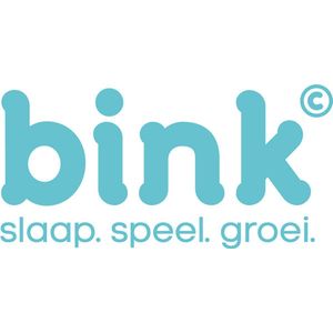 BINK Bedding Ledikantlaken Hearts 100 x 150 cm - laken voor ledikant - lakentje - babylaken - hartjes - oudroze - donker paars - roze - wit - minihartjes