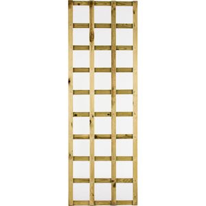 Klimrek - Naturel - 60 x 2,4 x 180 cm - Trellisscherm van Grenenhout