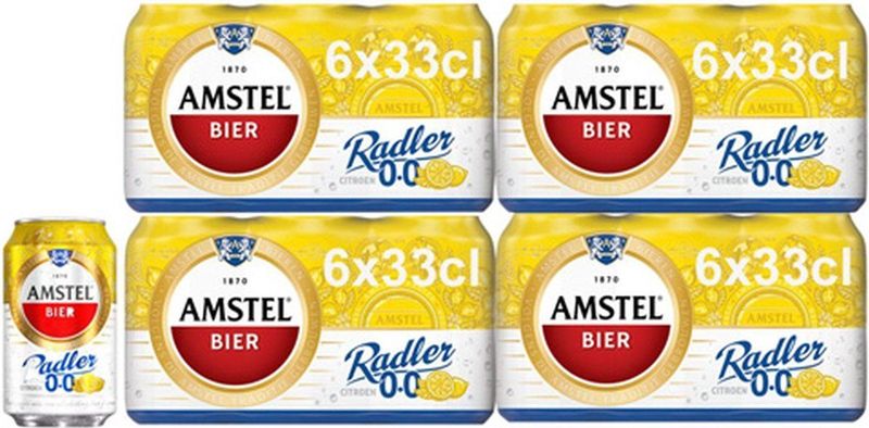 Amstel - Radler Citroen 0.0% - 24x 330ml