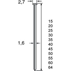 Dutack Brad SKN16 30 mm - 2500 Stuks