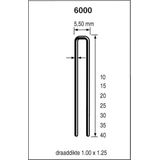 Dutack Niet serie 6000 Cst hars 15 mm ds 5 duizend - 5028035