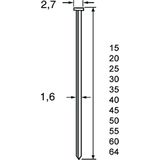 Dutack Brad SKN16 CRvs 40 mm doos 2.500 stuks - 5138043