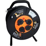 QwattPro - Kabelhaspel EZ Winder RA - 25m - Zwart - H07RN-F