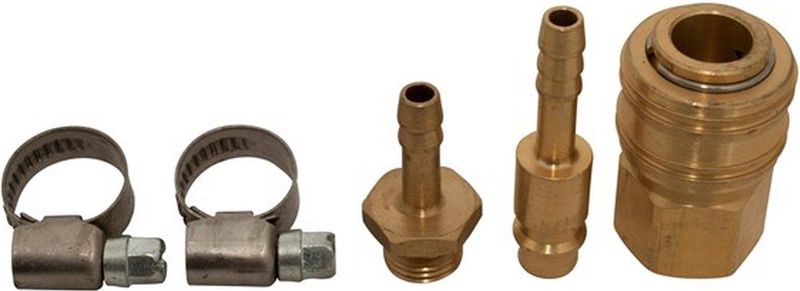 Dutack - DutackAir 1/4" Snelkoppeling - Slang 8mm - Aansluitset Perslucht