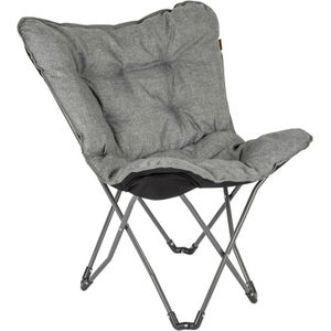 Bo-Camp - Urban Outdoor - Vlinderstoel - Grijs - Oxford Polyester