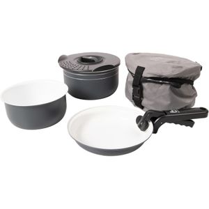 Bo-Camp Pannenset Trekking Ceramic - Kookpannen