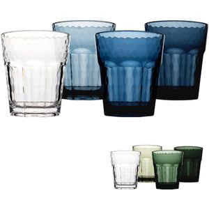 Bo-Camp - Limonade glas - Mix & Match - 4 Stuks - 200 ml - Groen