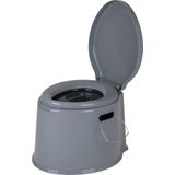 Bo-Camp Draagbaar Camping Toilet - 7 Liter - Grijs