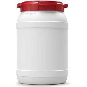 Waterkluis - 10,4 Liter - Water- En Luchtdicht - Wit/rood