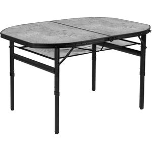 Bo-Camp - Industrial collection - Tafel - Northgate - Ovaal - Koffermodel - 120x80 cm